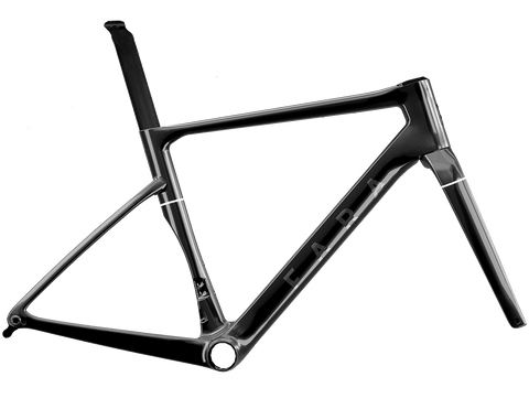 FARA F/Road Frameset Black Metal