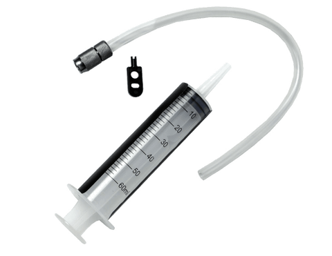 Tubeless sealant injector syringe